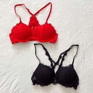 VS PINK Lace Date Bra Bundle- 23B